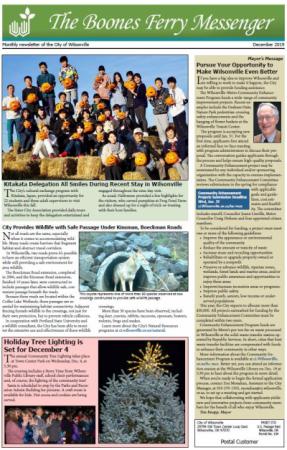 December 2019 issue; page 1