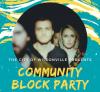 Block party graphic featuring Samsel