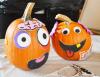 pumpkins with funny faces