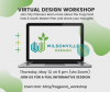 Graphic noting time and date of design workshop