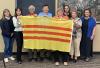 Vietnamese Community of Oregon representatives and City Councilors with the Vietnamese Heritage and Freedom Flag